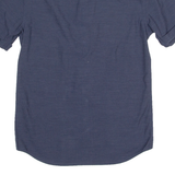 ALL SAINTS Mens Plain Shirt Blue S