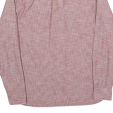 LEVI'S Mens Plain Shirt Maroon Long Sleeve M