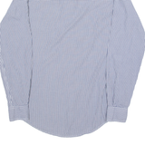 TOMMY HILFIGER Mens Shirt Blue Gingham Long Sleeve XS