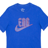 NIKE Mens T-Shirt Blue S