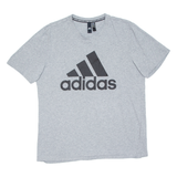 ADIDAS Mens T-Shirt Grey L