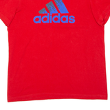 ADIDAS Mens T-Shirt Red S