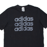 ADIDAS Mens T-Shirt Black L