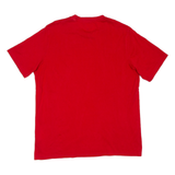 ADIDAS Mens T-Shirt Red L