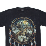 Wolves Mens T-Shirt Black M
