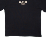 KARL KANI Mens T-Shirt Black L