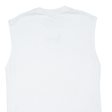 KARL KANI Mens Vest White Sleeveless S