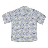 DANIEL BROOKS Mens Shirt Blue 90s Floral M
