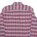 TOMMY HILFIGER New York Fit Mens Shirt Red Check Long Sleeve M