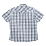 LEVI'S Mens Shirt White Check XL