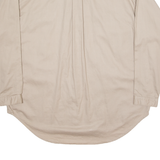 WRANGLER Womens Plain Shirt Beige Long Sleeve M