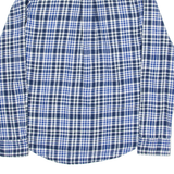LEE Womens Shirt Blue Check Long Sleeve XS
