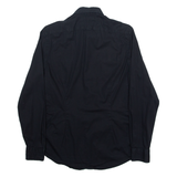 DIESEL Slim Fit Mens Plain Shirt Black Long Sleeve S
