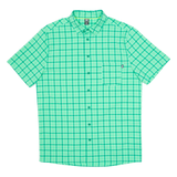 HELLY HANSEN Mens Shirt Green Check M