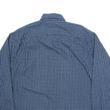 CALVIN KLEIN JEANS Mens Shirt Blue Check Long Sleeve XL