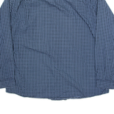 CALVIN KLEIN JEANS Mens Shirt Blue Check Long Sleeve XL