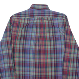 RALPH LAUREN Slim Fit Mens Shirt Blue Check Long Sleeve S