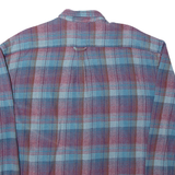 ASOS Mens Shirt Blue Check Long Sleeve S