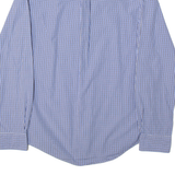 TOMMY HILFIGER Mens Shirt Blue Gingham Long Sleeve S