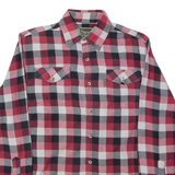PINEWOOD Mens Shirt Red Check Long Sleeve M