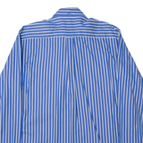 MCGREGOR Mens Shirt Blue Striped Long Sleeve M