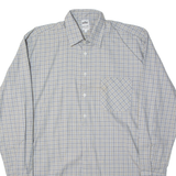 EFBE Mens Shirt Grey Check Long Sleeve M
