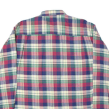 ALEXANDRE Mens Shirt Red Check Long Sleeve L