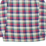 ALEXANDRE Mens Shirt Red Check Long Sleeve L