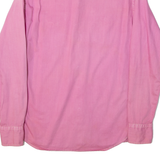 REPLAY Womens Plain Shirt Pink Long Sleeve S