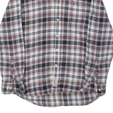 LERROS Mens Shirt White Check Long Sleeve L