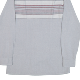 Mens Shirt Blue Striped Long Sleeve S