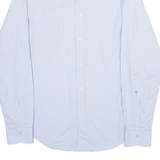 JOOP! Mens Shirt Blue Striped Long Sleeve M