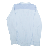 TOMMY HILFIGER Mens Shirt Blue Gingham Long Sleeve S