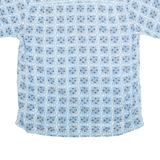 GUESS Womens Shirt Blue Floral XL