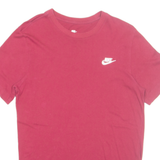 NIKE Mens T-Shirt Red S