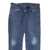LEVI'S 505 Jeans Mens Blue Regular Straight W34 L30