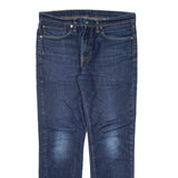 LEVI'S 511 Jeans Mens Blue Slim Straight W34 L32