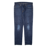 LEVI'S 511 Jeans Mens Blue Slim Straight W34 L32