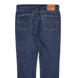 LEVI'S 511 Jeans Mens Blue Slim Straight W34 L32