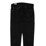 LEVI'S 512 BIG E Jeans Mens Black Slim Tapered W32 L32