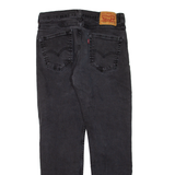 LEVI'S 514 Jeans Mens Grey Regular Straight W32 L26