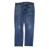 LEVI'S 501 BIG E Jeans Mens Blue Regular Straight W38 L34