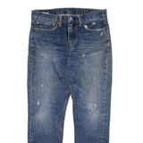 LEVI'S 511 Jeans Mens Blue Slim Straight W34 L34