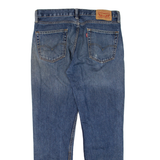 LEVI'S 511 Jeans Mens Blue Slim Straight W34 L34