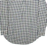 TOMMY HILFIGER Mens Shirt Blue Plaid Long Sleeve L