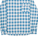 LEVI'S Standard Fit Mens Shirt Blue Check Long Sleeve S