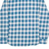LEVI'S Standard Fit Mens Shirt Blue Check Long Sleeve S