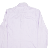 HUGO BOSS Jaron Slim Fit Mens Plain Shirt Purple Long Sleeve S
