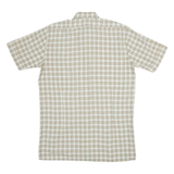 Mens Shirt Beige 90s Check M