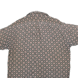 Mens Shirt Red Crazy Pattern XL